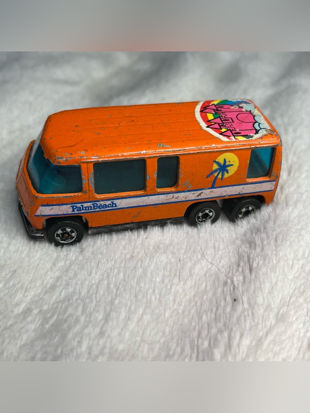 1976 Mattel Hot Wheels GMC Motorhome Palm Beach Orange